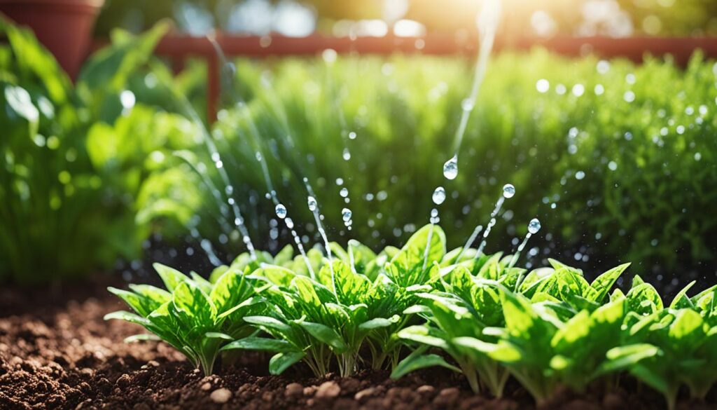 optimal watering strategies for plants