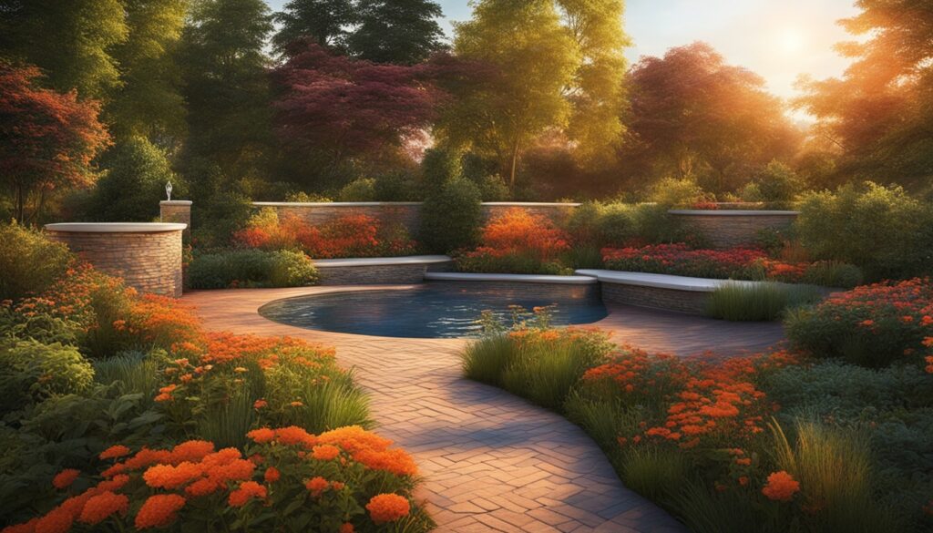 sunset garden design ideas