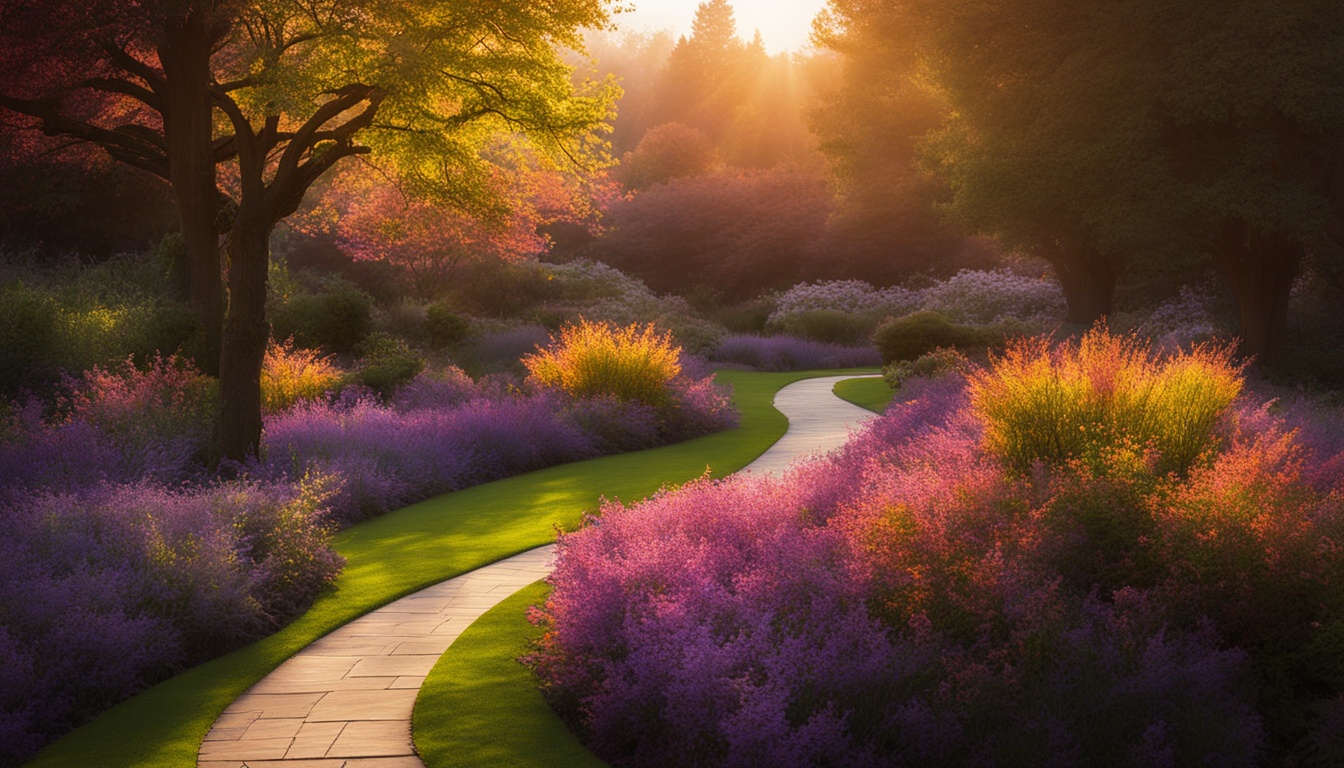 sunset garden